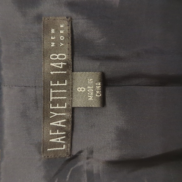 NWT Lafayette 148 Sz 8 Two Piece Blazer and Skirt Set - Picture 6 of 16